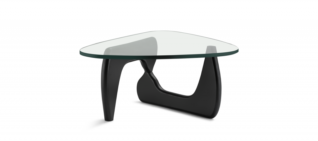 The Noguchi Coffee Table: Where Sculpture Meets Function noguchi black medium flat edge 03